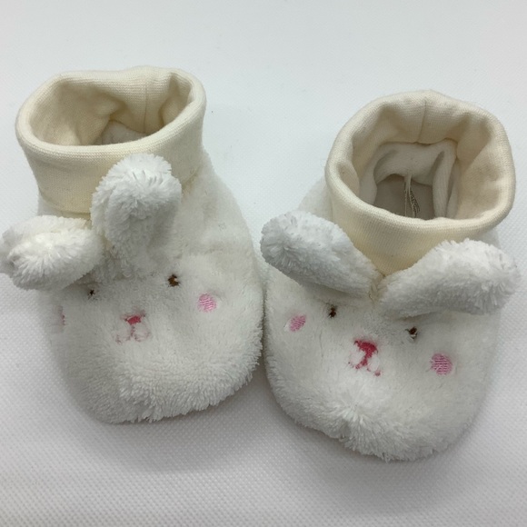 Toddler Fuzzy Bunny Slippers - Picture 1 of 9